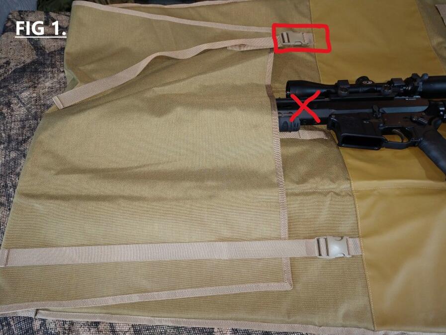 "DIABLO" RIFLE CASE SHOOTING MAT REVIEW #2